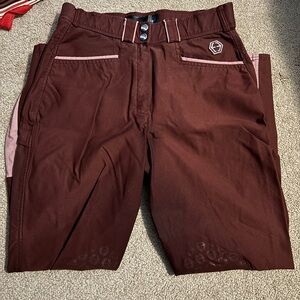 Ethos Equestrian Maroon with Pink Accents